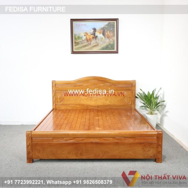 Wooden Bed Wooden Bed Godrej Interio Double Bed No-4350