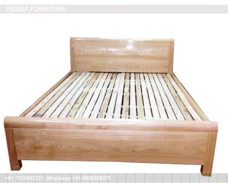 Wooden Bed Wooden King Size Bed Nilkamal Double Bed No-4377