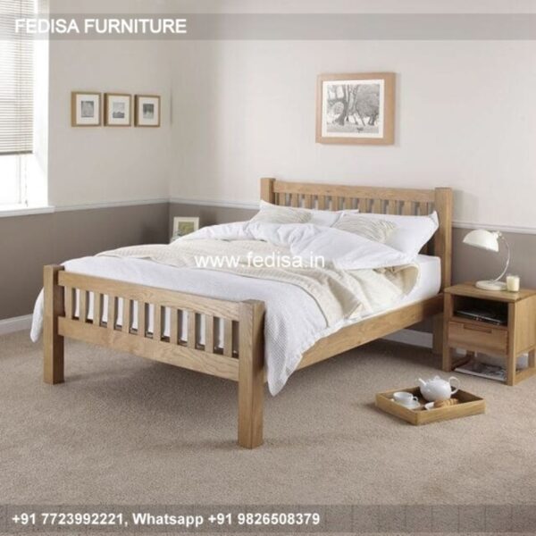 Wooden Bed Wooden Cupboard Design For Bedroom Sofa Come Double Bed No-4406