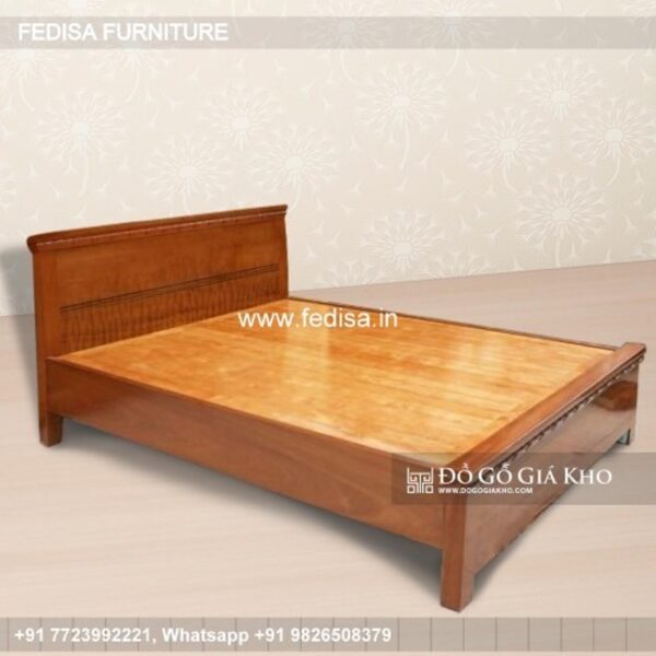 Wooden Bed White Wooden Bed Como Double Bed With Storage No-4419