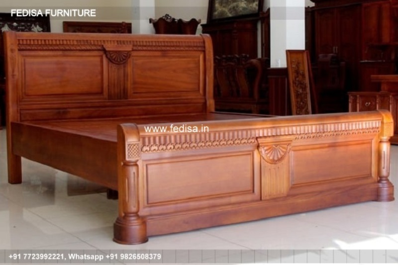 Wooden Bed Wooden Double Beds For Sale Double Bed Klarna No-4436
