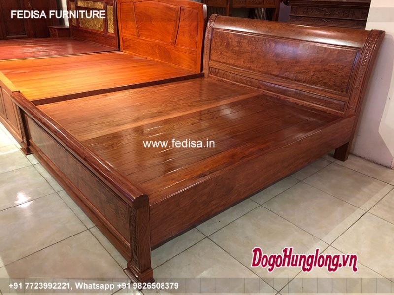 Wooden Bed Wooden Almirah Designs For Bedroom With Price Neelkamal Double Beds No-4459