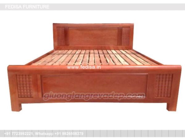 Wooden Bed Wooden Room Design Compact Double Sofa Bed No-4462
