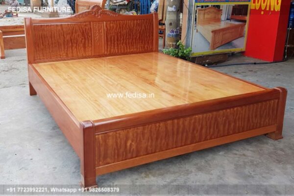 Wooden Bed Wooden Double Bed Frame Sagwan Double Bed Price No-4490