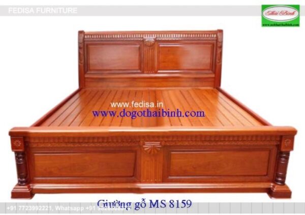 Wooden Bed Wooden Double Beds For Sale Foldable Double Bed Frame No-4502