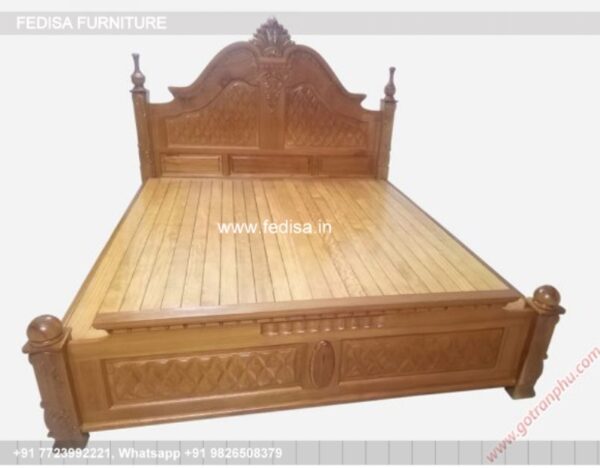 Wooden Bed Modern Wooden Bed Design Queen Bed No-4540