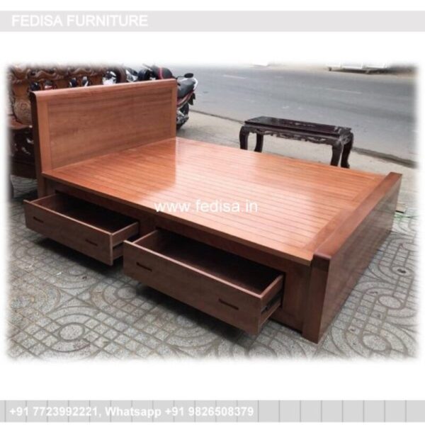 Wooden Bed Wooden Chest Of Drawers Single Bed Mattress No-4572