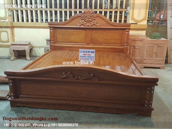 Wooden Bed Latest Wooden Bed Designs 2088 King Single Bed No-4580
