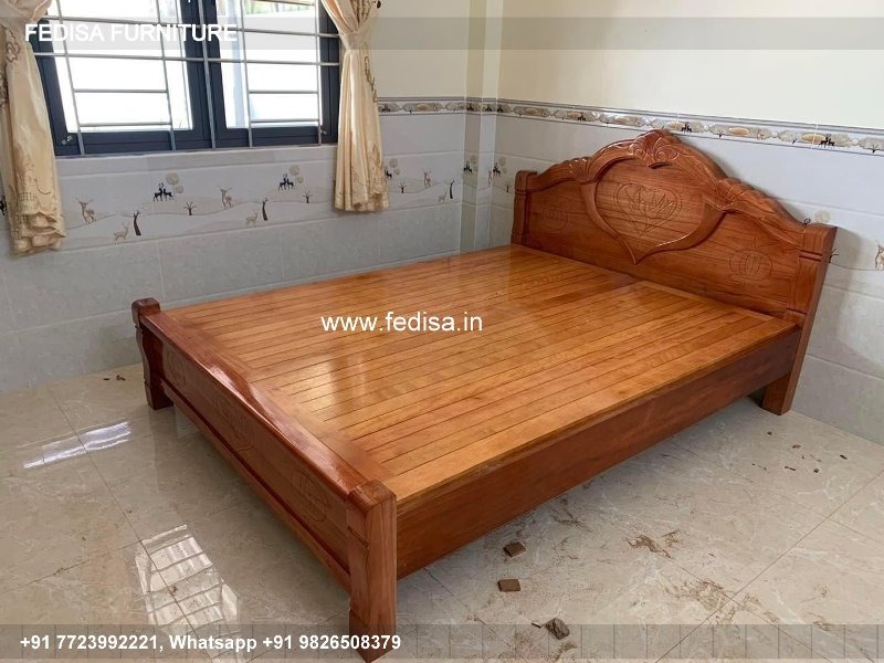 Wooden Bed Bed Back Design Wooden Small Desk For Bedroom No-4592