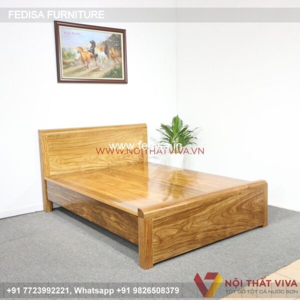 Wooden Bed Wooden Round Bed Design King Size Bedroom Sets No-4597