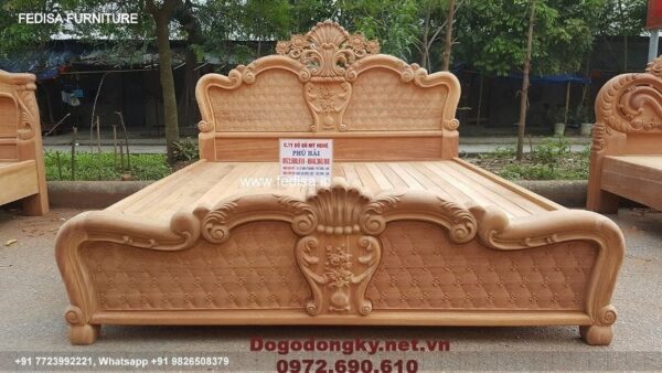 Wooden Bed Wooden Almirah Design Latest King Size Bed In Cm No-4613