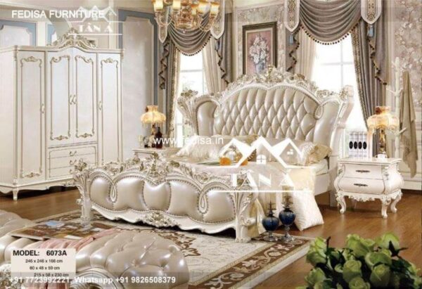 Wooden Bed White Wooden Bed Black Chest Of Drawers No-4617