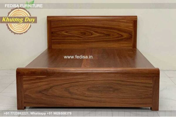 Wooden Bed Wooden Bedroom Interior Small Single Bed No-4656
