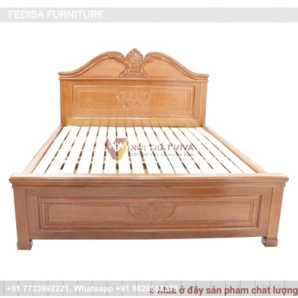 Wooden Bed Furniture Wooden Bed Design Bed Design Latest No-4665