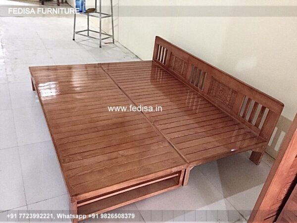 Wooden Bed Wooden Wardrobe With Dressing Table Bed Design 2020 No-4674