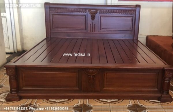 Wooden Bed Wooden Room Decor Solid Wood Dresser No-4675