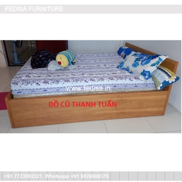 Wooden Bed Wooden Interior Bedroom Lingerie Chest Of Drawers No-4718