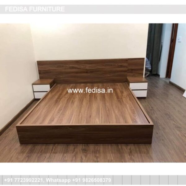 Wooden Bed Wooden Bed Interior Design Full Size Bed With Storage No-4721