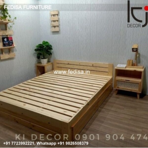 Wooden Bed Wooden Almirah Designs For Bedroom With Price Black Bedroom Furniture No-4723