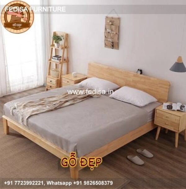 Wooden Bed Wooden Bunk Beds Cheap Nightstands No-4748