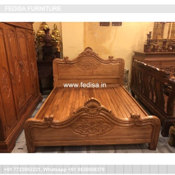 Wooden Bed Wooden Bed Small Vanity Table No-4812