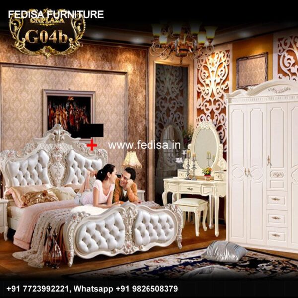 Wooden Bed Wooden Almirah Designs For Bedroom With Price Bed In Closet No-4855