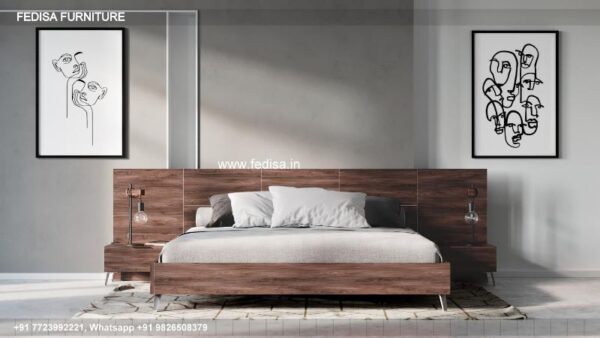 Wooden Bed Furniture Wooden Bed Design Latest Bed Designs 2020 No-4863