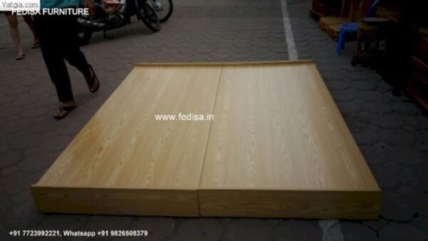 Wooden Bed Wooden Chest Of Drawers Designs King Size Bed Price No-4865