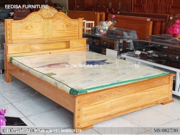 Wooden Bed Latest Wooden Bed Designs 2094 Attic Bedroom No-4899