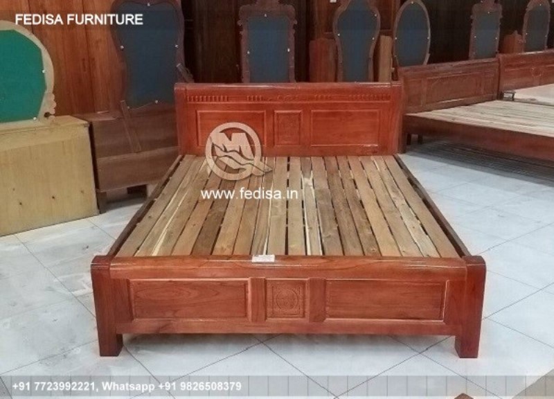 Wooden Bed Wooden Wall Design For Bedroom Princess Bedroom No-4925