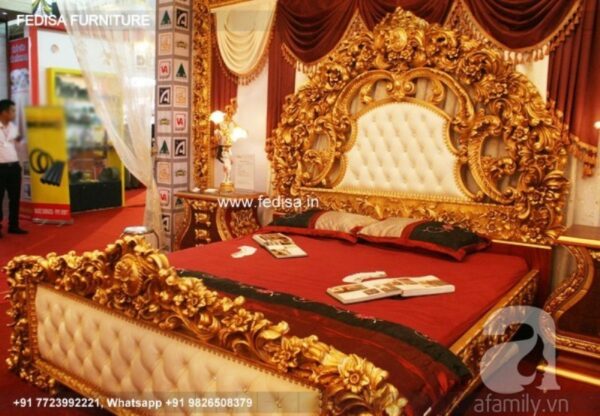 Wooden Bed White Wooden Bed Bedroom Planner No-4947