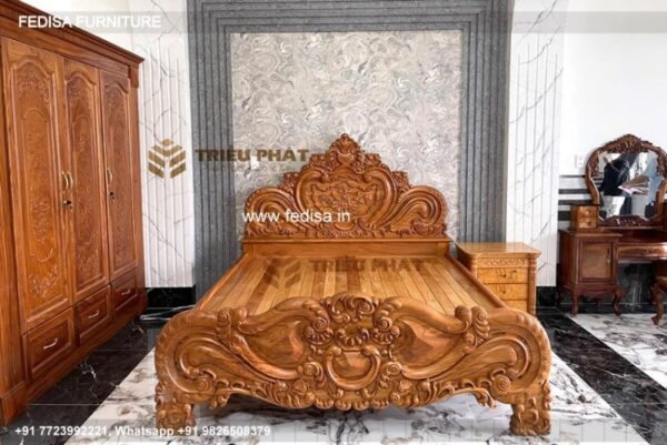 Wooden Bed Latest Wooden Bed Designs 2095 Best Bed Designs No-4965
