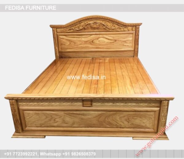 Wooden Bed Wooden Cabinet Designs For Bedroom Single Beds For Adults No-4999