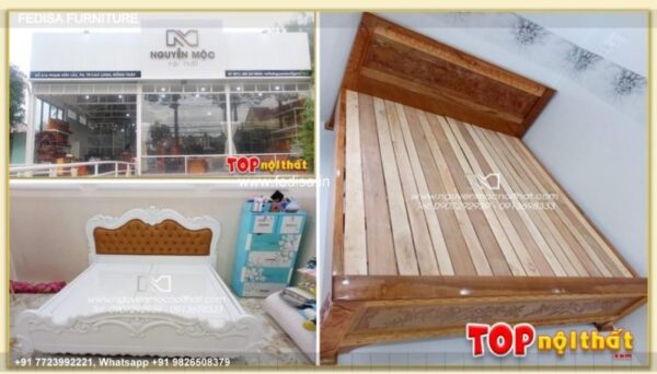 Wooden Bed Dressing Table New Design Wooden Sleep Master Beds No-5001