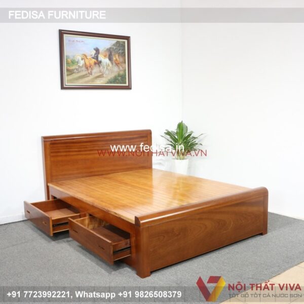 Wooden Bed Wooden Bed Frame White Makeup Vanity No-5011