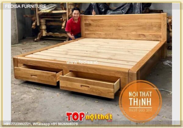 Wooden Bed Bed Back Design Wooden Bed Back Wall Design No-5054