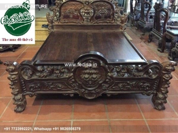 Wooden Bed Wooden Room Design Beautiful Bed No-5056