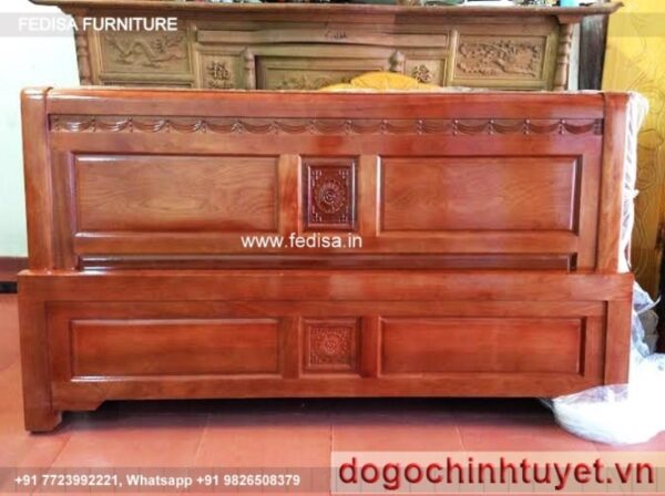 Wooden Bed Wooden Headboard Designs Gamer Bedroom No-5060