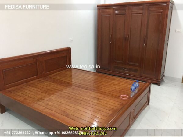 Wooden Bed Unique Wooden Bed Design 4 Drawer Chest No-5072