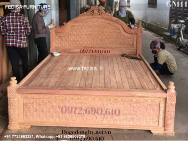 Wooden Bed Wooden Bed Interior Design Queen Bed With Drawers No-5117
