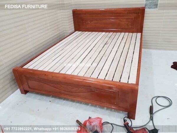 Wooden Bed Wooden Bunk Beds Aesthetic Bedroom Decor No-5144