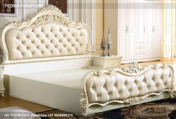 Wooden Bed Wooden Interior Bedroom King Size Bed And Mattress Set No-5180