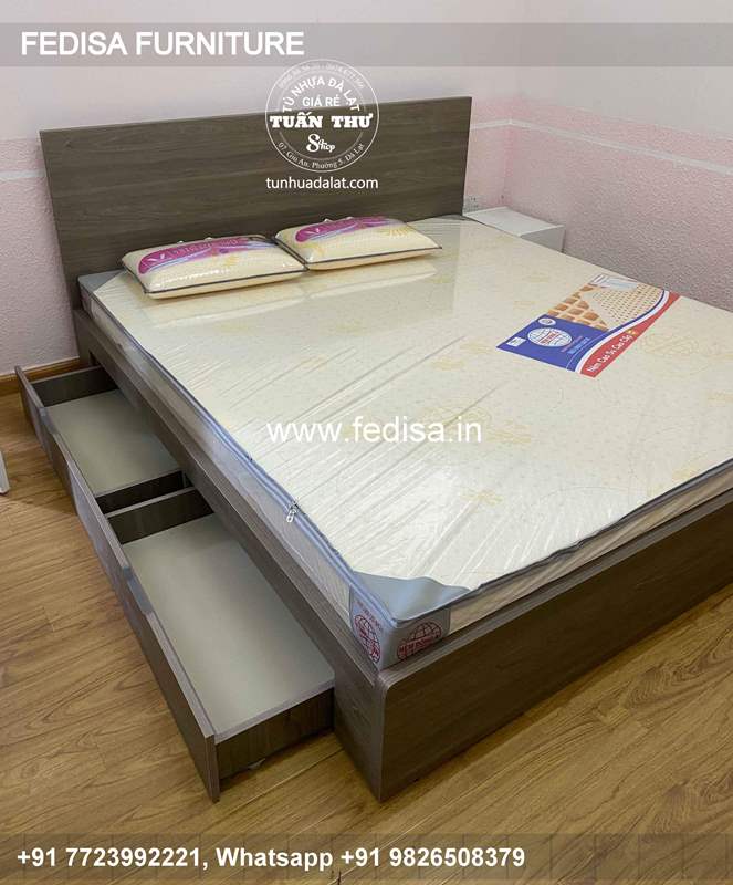 Wooden Bed Wooden Wall Design For Bedroom Study Table Designs For Small Rooms No-5189