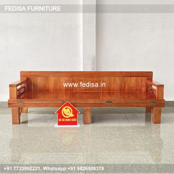 Wooden Bed Unique Wooden Bed Design White Vanity Table No-5204