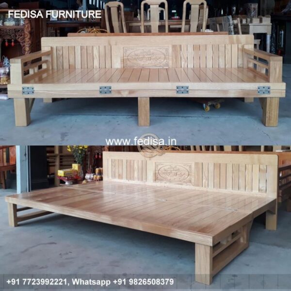 Wooden Bed Wooden Almirah With Dressing Table Design Mirror Design For Bedroom No-5206