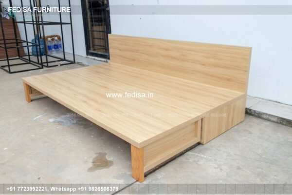 Wooden Bed Wooden Bed Frame White King Bedroom Set No-5209