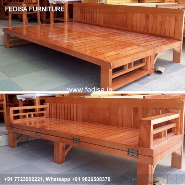 Wooden Bed Wooden Double Bed Frame King Bedroom Furniture Sets No-5216