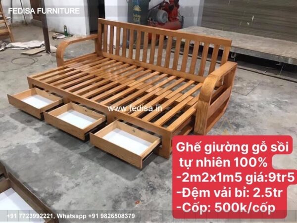 Wooden Bed Wooden Double Cot Price Romantic Bed No-5218
