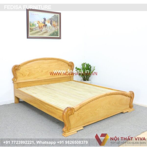 Wooden Bed Bed Back Design Wooden Small Nightstand Table No-5252